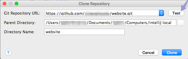 IntelliJ Git import pane3