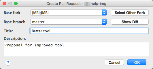 IntelliJ Git Create PR