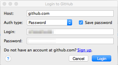 IntelliJ git login