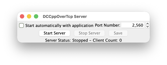 DCC-EX over TCP Server