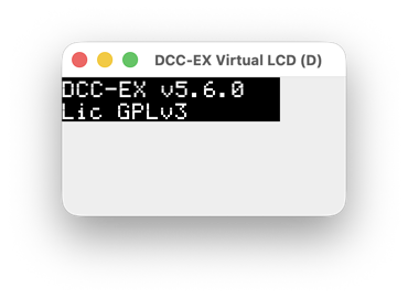 DCC-EX Virtual LCD