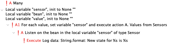 Chapter 5 listen bean local variable sample