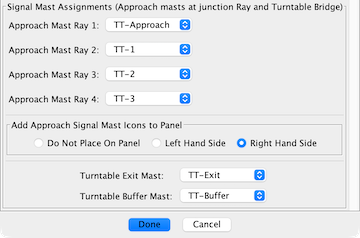 turntable signals dialog