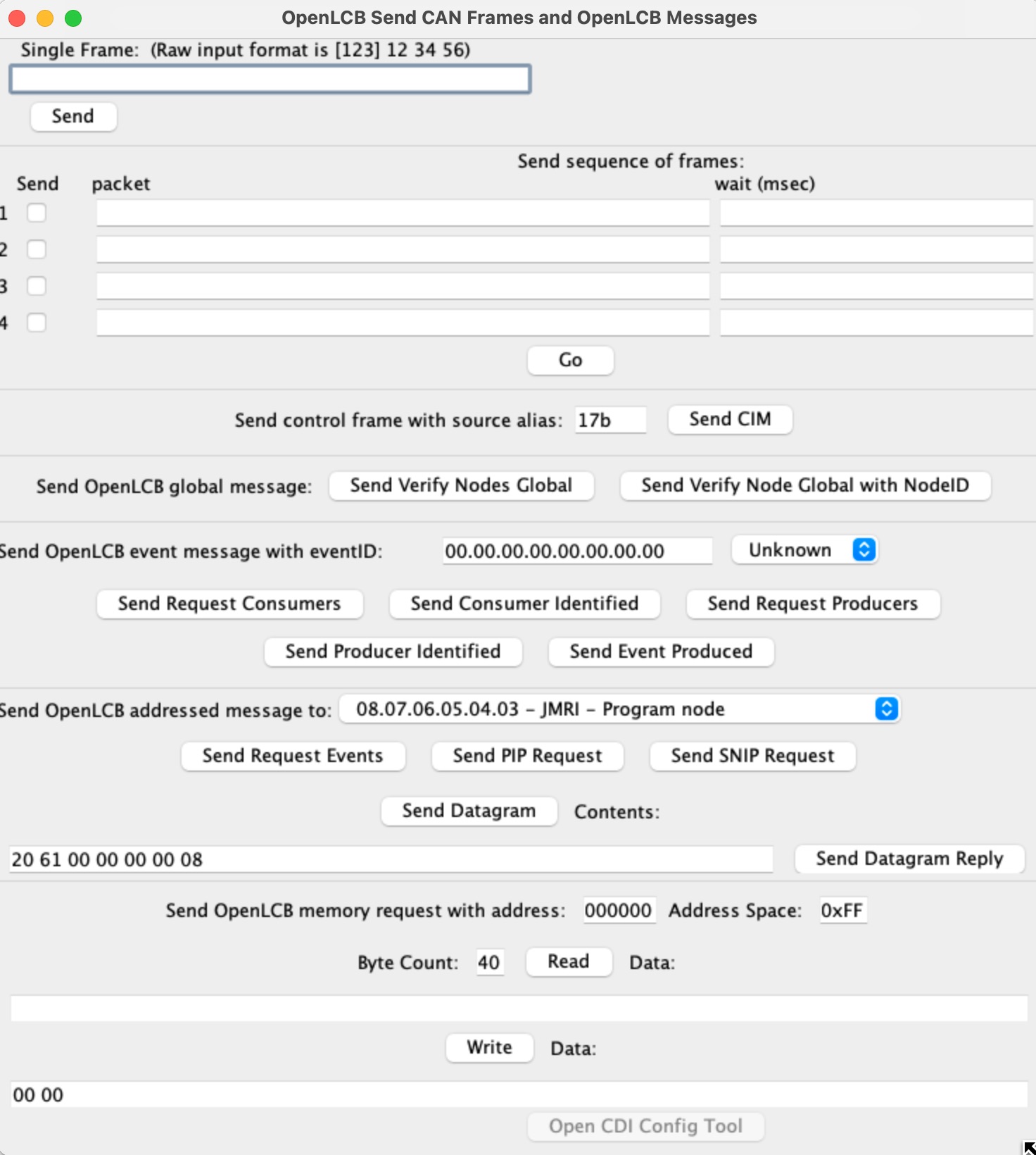 Send Frame Tool image