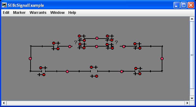 Demo screen at startup