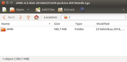 JMRI installation folder